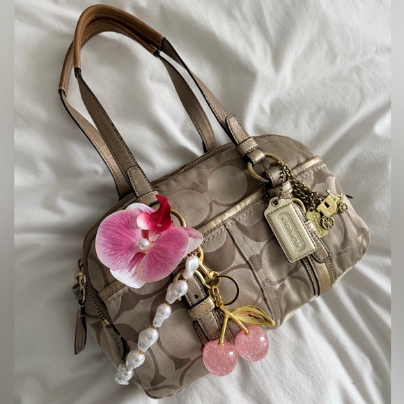 Vintage  Coach Bonnie Shoulder Bag Satchel - Picture 2 of 12